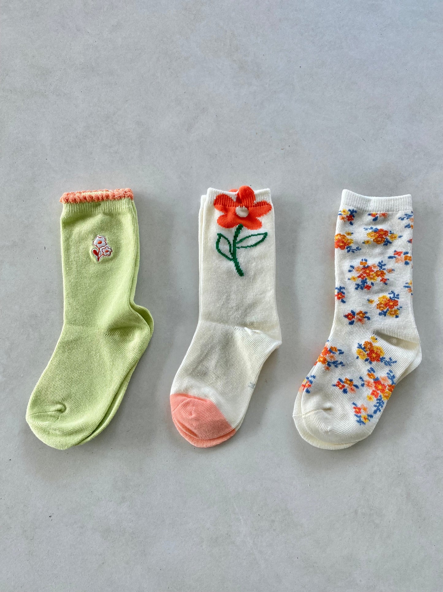 Flower Socks Set